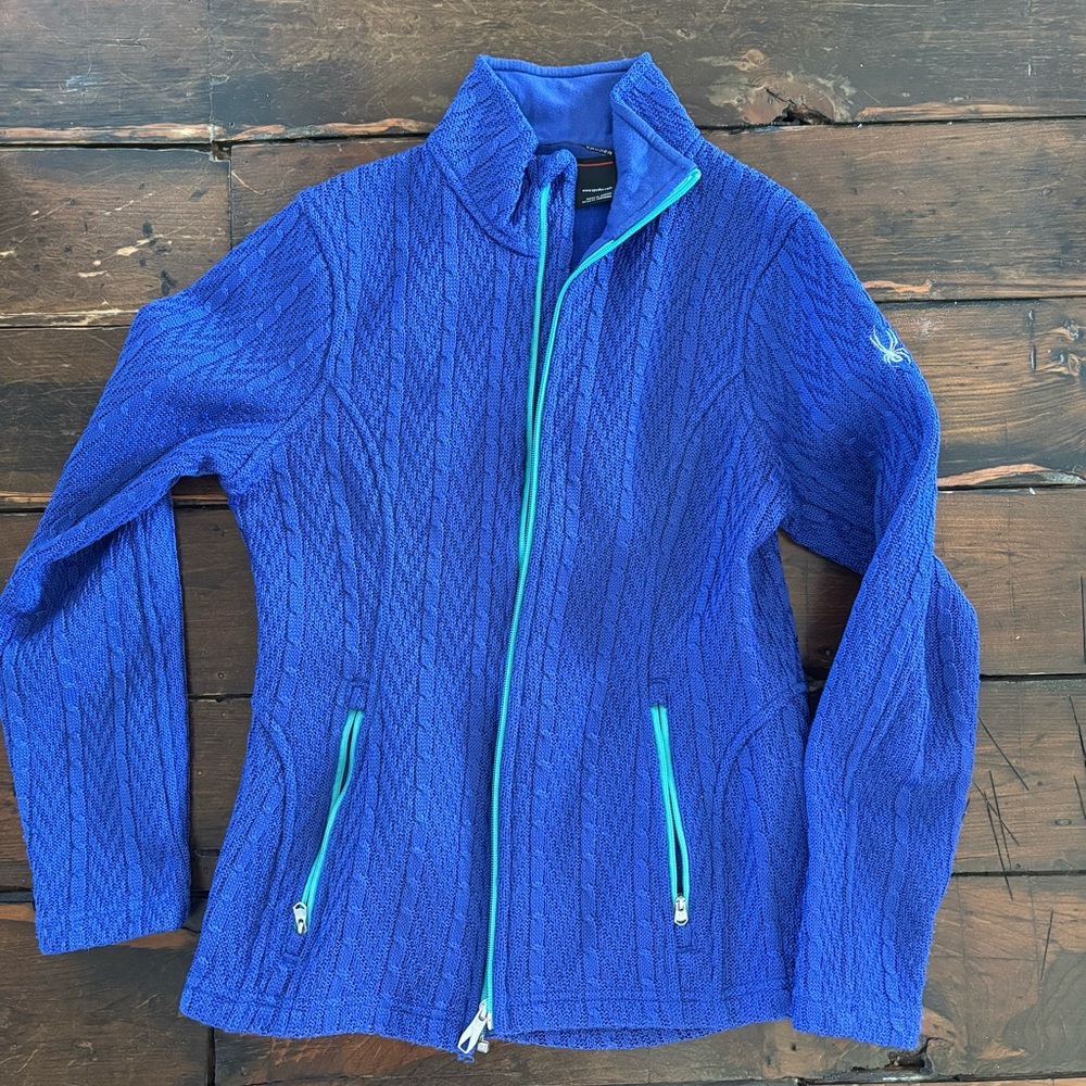 Women's Spyder zip jacket